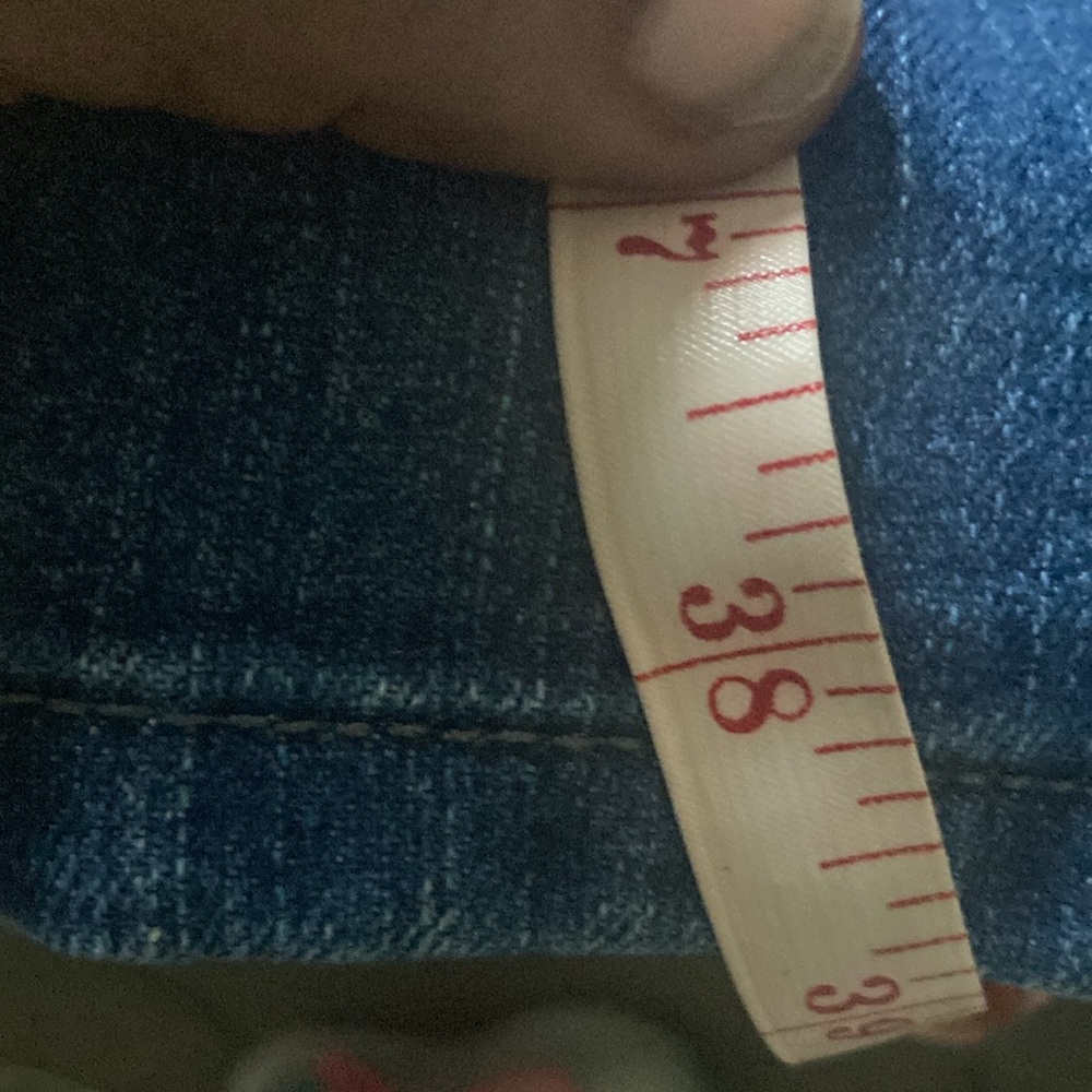 Gloria Vanderbilt size 18 short women’s pants leg width is 38 inches long - Picture 6 of 6